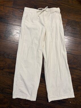 Zara Wide-Leg Drawstring Pants